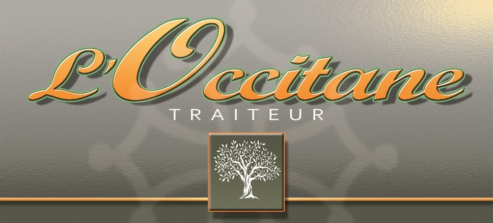 carte de visite de l'occitane traiteur à nîmes